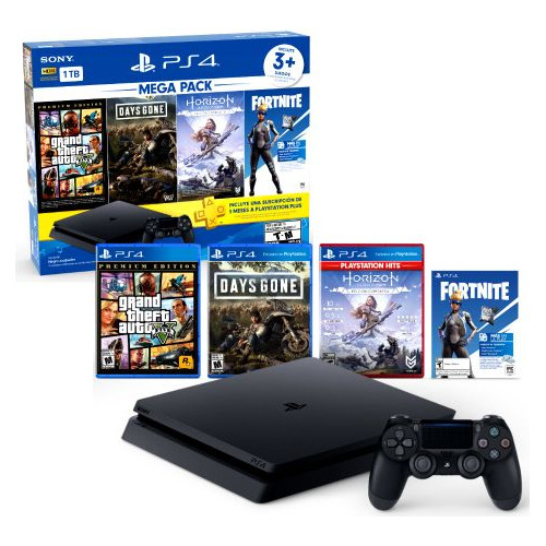 Ps4 Mega Pack Nueva En Caja Cerrada Y Sellada 