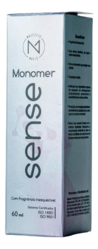 Monomer Acrilico Majestic Sense Com Fragrancia Unha 60ml