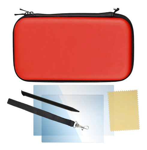 New 3ds Xl New 2ds Xl Funda Case Estuche + Micas + Stylus Ll