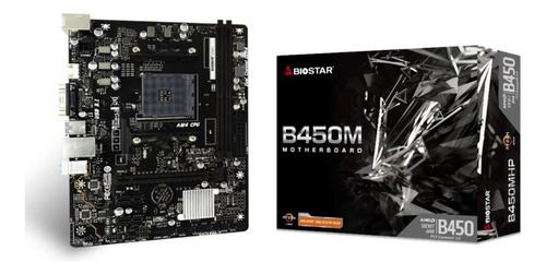 Placa Mãe Biostar B450mhp Chipset B450 Am4 Bios Atualizada