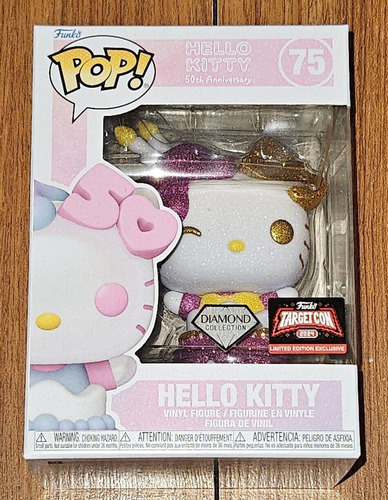 Funko Pop Hello Kitty Diamond Exclusivo Targetcon 