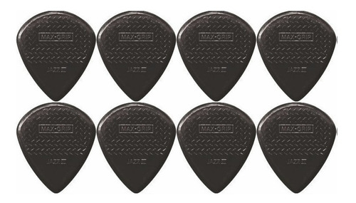 8 Plumillas  Puas Dunlop Max Grip Jazz Iii 1.38