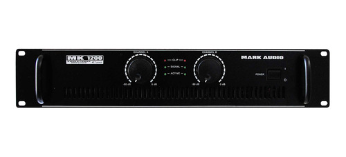 Amplificador De Potência Mark Audio 200 W Rms - Mk 1200