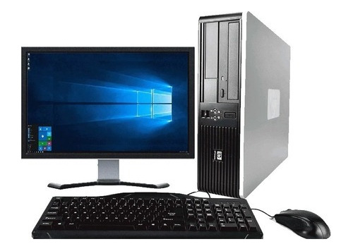 Computadora Completa Win10, Lcd 17, Dual Core, Gtia, Local