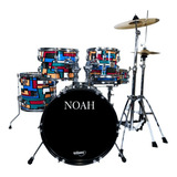 Bateria Acústica Noah Sc5 Playground Bumbo 16 Completa