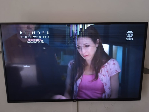 Tv LG 55 Tela Quebrada