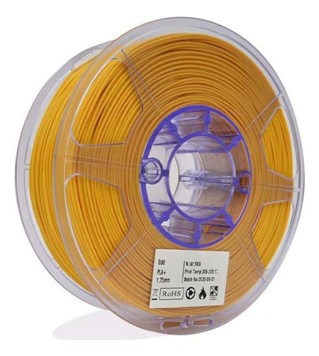 Filamento 3d Pla Premium Color Plus De 1.75mm Y 1kg Gold Lion