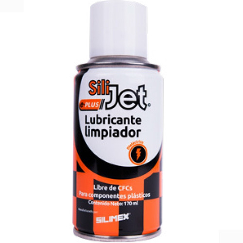 Lubricante Limpiador En Aerosol 170ml Silijet E-plus Silimex