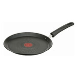 Crepera De 25 Cm T-fal Hard Titanium Pro Negra,titanuim 6x,