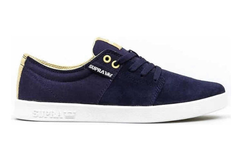 Tenis Supra Stacks Ii Navy Khaki White