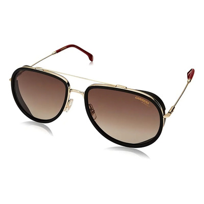 Lentes Carrera 166\u002Fs Y11ha Café Degradado Negro Dorado Unisx Color Cafe\u002FNegro Color de la lente Marrón Color de la varilla Dorado\u002FRojo Diseño Classic | Meses sin interés