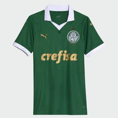 Camisa Feminina Palmeiras 1 Home Oficial Puma Original 2024