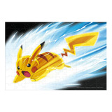 Rompecabezas Pikachu, Pokémon 100pz 28x38cm Calidad Premium.