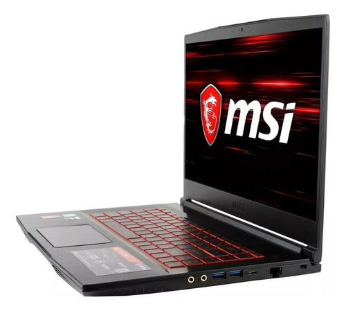 Notebook Gamer Msi G63 I5 1650ti 8g 512nvme 120hz W10  