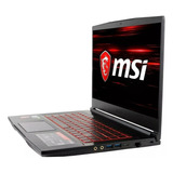 Notebook Gamer Msi G63 I5 1650ti 8g 512nvme 120hz W10  