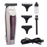 Cortadora De Pelo Kemei Wl9164 Recargable Gran Autonomía Peluquería Profesional