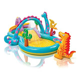 Centro De Juegos Inflable Intex Dinoland, 119 X 90 X 44 PuLG