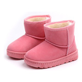 Bota Frio Casual Niña Niño Peluche Invierno Oferta Caliente