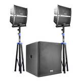 Sistema De Audio Profesional Steelpro Lineal Tubalcain 18  