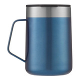 Termo Tapa Deslizable Contigo® Streeterville Acero Inox 14oz Color Blue Corn