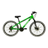 Bicicleta Aro 26 Vikingx 21 Marchas Freio Disco C/ Suspensão