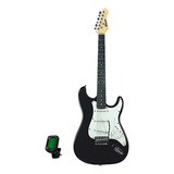 Guitarra Winner Wgs Bk Com Afinador Oferta