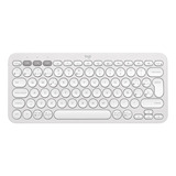 Teclado Bt Multidispositivo Logitech Pebble Keys 2 K380s, Wh