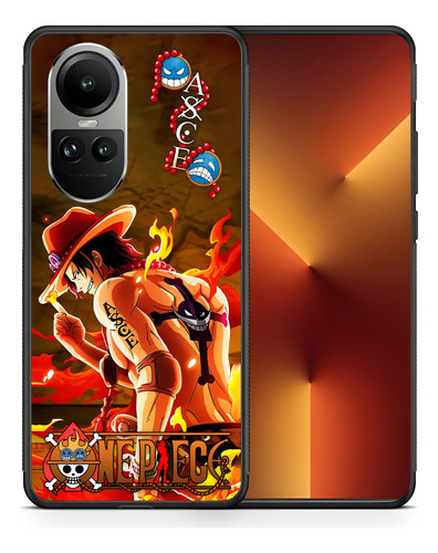 Funda Para Oppo One Piece Portgas D. Ace Tatuaje Asce Arte | Meses sin interés