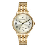 Relógio Mondaine Feminino Dourado 32599lpmkde1