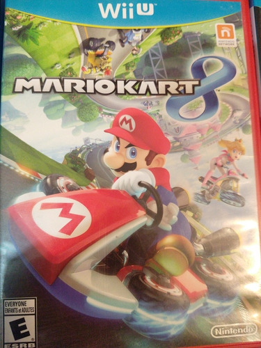 Volante Y Juego Mario Kart Wii U.