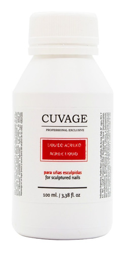 Cuvage Monómero Liquido Acrílico Uñas Esculpidas X 100ml