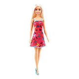 La Mejor Barbie Original Mattel Nueva Con Vestido Multicolor