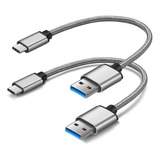 Best4one Cable Usb C Corto 1 Pie Cable Usb 3 0 Tipo C Cable