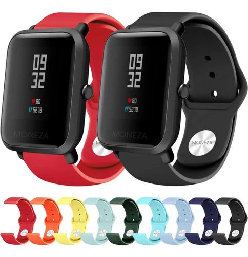 Pulseira Silicone Para Amazfit Bip Bip S Bip Lite Bip S Lite | MercadoLivre