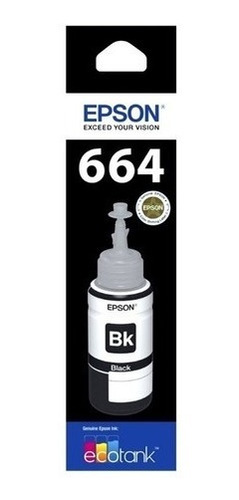 Epson Tanque De Tinta T664 Ecotank