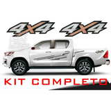 Calco Toyota Hilux 2016 / 2019 + 4x4 Juego