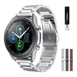 Malla Para Samsung Galaxy Watch 3 41 Mm / Reloj 42 Mm-silver