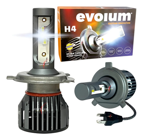 Focos Led Para Auto Kit Led Csp 14,000lm Luz Blanca Carro
