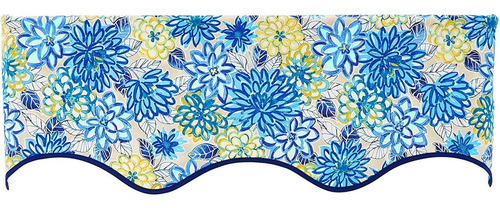 Cenefa Matisse Wave, 50 X 15, Azul