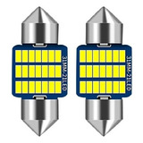 Luces Led Interior Automóvil Canbus 31mm  12v - 1 Par