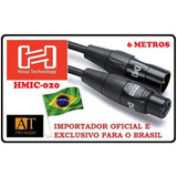 Hosa Technology Hmic020 Cabo Microfone Xlr Neutrik Rean 6m