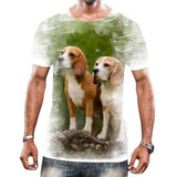 Camiseta Camisa Cachorro Raça Beagle Dócil Filhotes Cão Hd 1