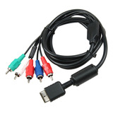 Cable Av Ypbpr Para Ps2/slim, Listo Para Hdtv, Compatible Co