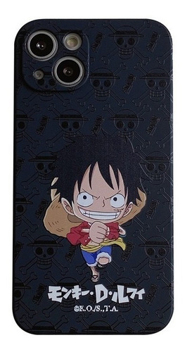 Funda De Anime One Piece Para Iphone13promax Para Teléfono M