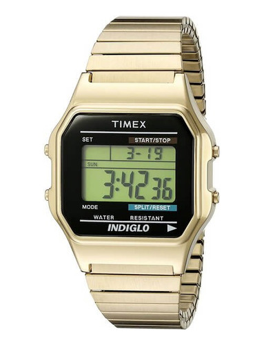 Reloj Timex Unisex Indiglo T78677 /relojeria Violeta