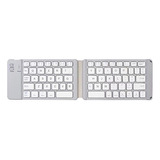 Mini Teclado Bluetooth Plegable Teclado Inalámbrico Portátil