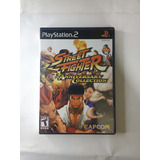 Street Fighter Anniversary Collection Play Station 2 Ps2