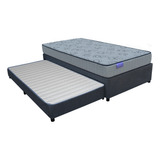 Sommier Marinero Dual Bed 80 X 190 + Colchón Linea Dorada