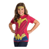 Disfraz Importado Para Niña De Wonder Woman 4-6
