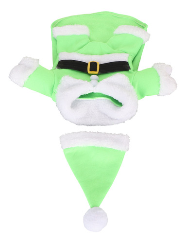 Disfraz De Papá Noel Para Cosplay Navideño, Suave, Cómodo Y